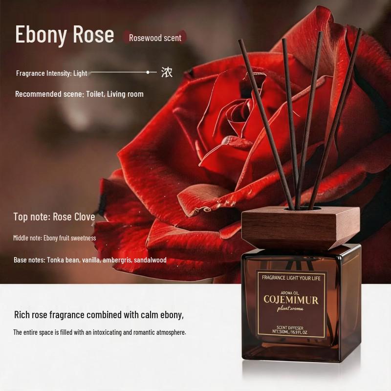 500ML Zen Tea Aroma Diffuser: Long-Lasting, All-Season Flameless Fragrance for Home & Hotel