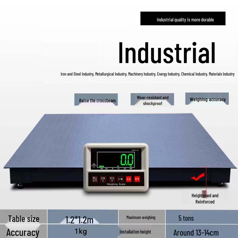 Industrial Reinforced Electronic Floor Scale