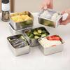 Stainless Steel Food Storage Containers with Lids 1/2PCS Leakproof Stackable Non-toxic for Leftovers Storage