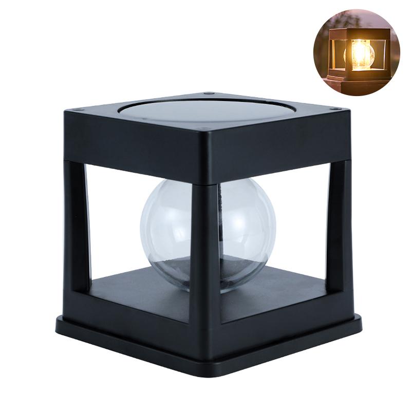 

Solar LED Lights Outdoor,Waterproof Garden Post Cap Column Lamp,for Wooden Posts, Deck, Fence Lighting,for Camping,Room Decor