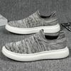 Hot Sale Black Casual Sneakers Men Sock Running Shoes Breathable Women's Sports Sneaker Outdoor Tennis Men Slip-On Footwear