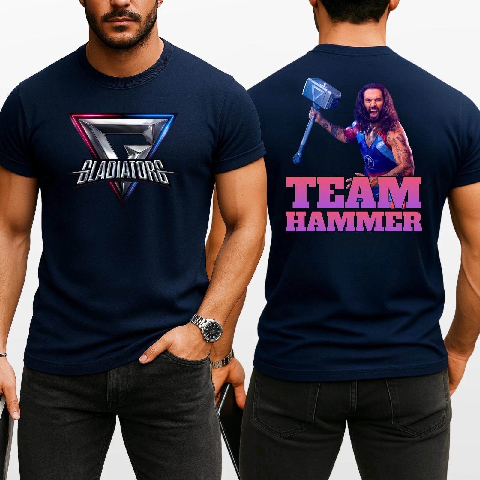 

Gladiators Experience 2026 Unisex T-Shirt Gaming TV Show Tee S