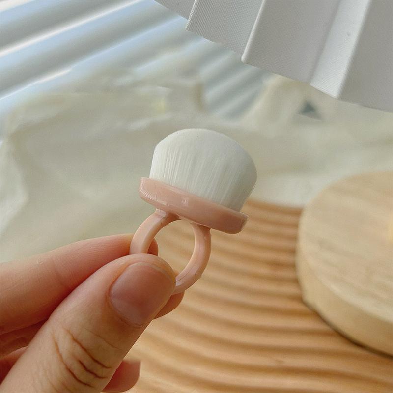 

Лак для ногтей Чистая кисть Кольцо Мягкий ворс Удаление пыли Овальная Гель Удаление пыли Макияж Кольцеобразная кисть Скрабирование Инструменты для ногтей