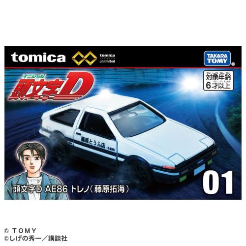 Takara Tomy Tomica Premium Unlimited 01 Initial D AE86 Trueno (Takumi Fujiwara) Mini autíčko od 6 let