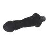 Deep Tissue Massager Head Soft Silicone Replaceable Head Attachment for Muscle Massager Black 0.7in