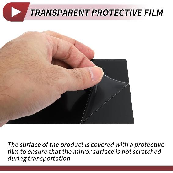 6 Pcs Door Pillar Window Trim for Nissan Altima 2002-2006 Front Rear Left Right Anti Scratch Sticker Pillar Posts Door Outer Exterior Cover Black