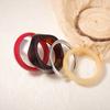 European and American Fashion Exaggerated Personality Geometric Round Resin CCB Medieval Quadrilateral Women's Four-piece Casual Bracelet