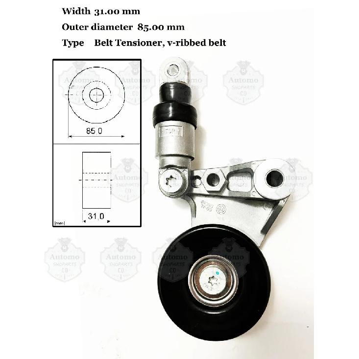 Engine Tensioner Belt Tensioner 11750-2W20C for Nissan ZD30 E25 Patrol Y61 117502W200 117502W201 117502W202 117502W203 117522W20