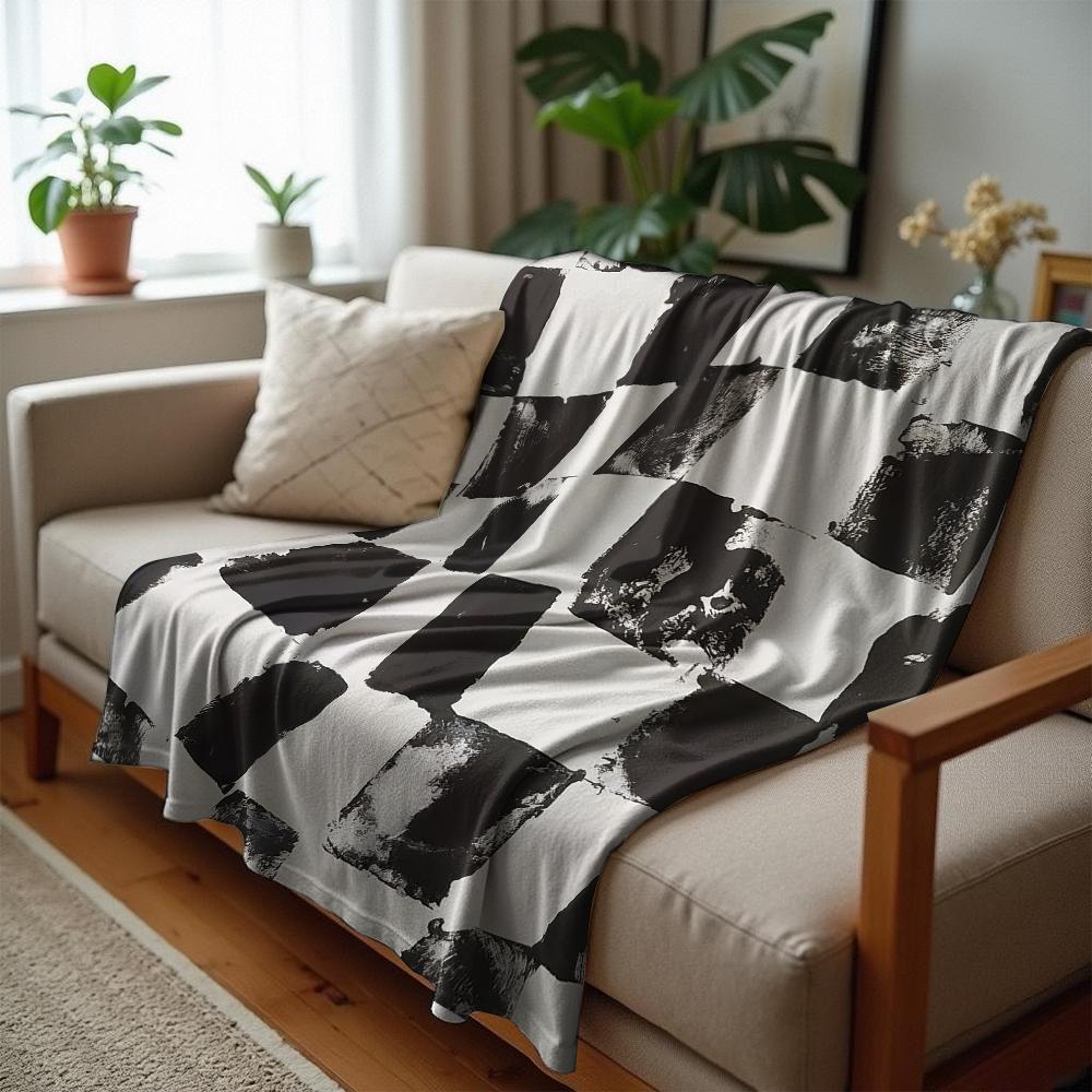 Brush Ghost Boo Soft Flannel Blanket Breathable Warm Throw for Office Car Sofa Kids Room Birthday Xmas Gift