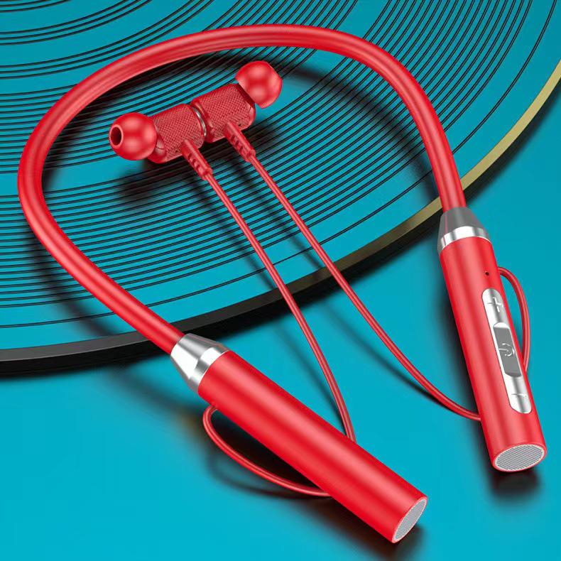 New Bluetooth In-Ear Neckband Sports Earbuds, Ultra-Long Standby, Universal for Mobile Phones
