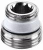 Design 1/2 X 3/4 Inch Chrome Connection Nipple
