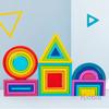 Montessori Rainbow Nesting Stacking Toys Wooden Building Blocks Balance Game Art Geometric Creative Educational Toys Kids Gift
