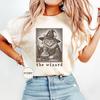 The Wizard Cat Tshirt, Vintage Woodcut Wizard Cat Shirt, Fantasy Cat Lover Gift Tee, Magic Cat Art Shirt, Funny Mystical Cat Gift