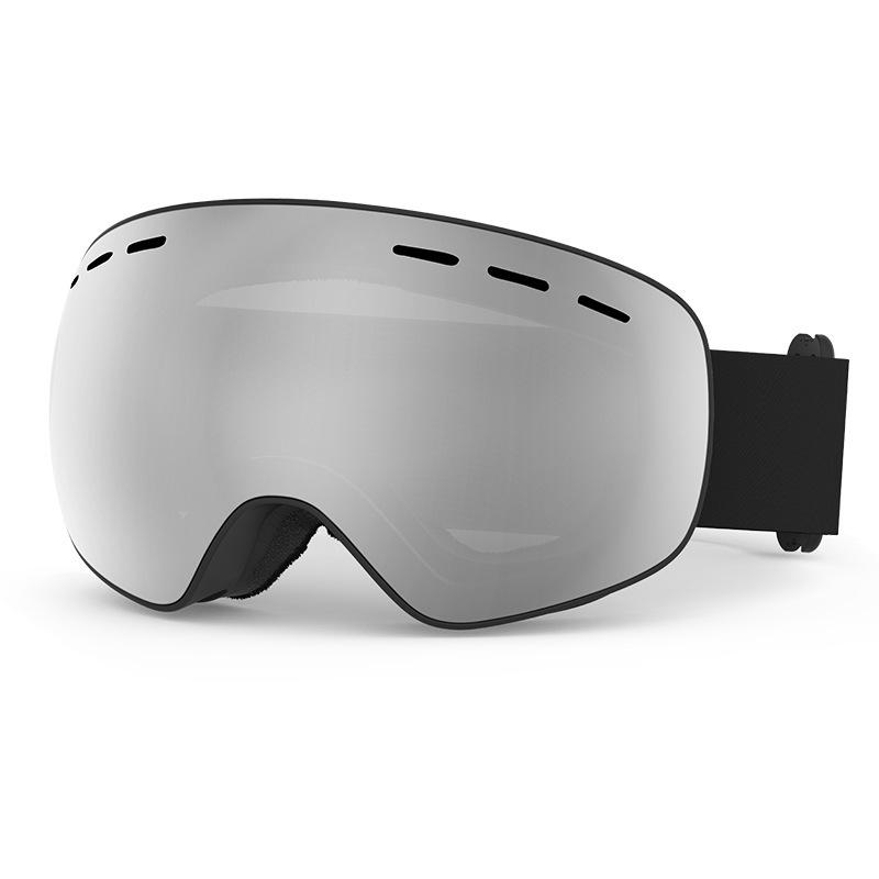 2025 Unisex Spherical Ski Goggles: Double-Layer Anti-Fog Outdoor Cylindrical Snow Goggles