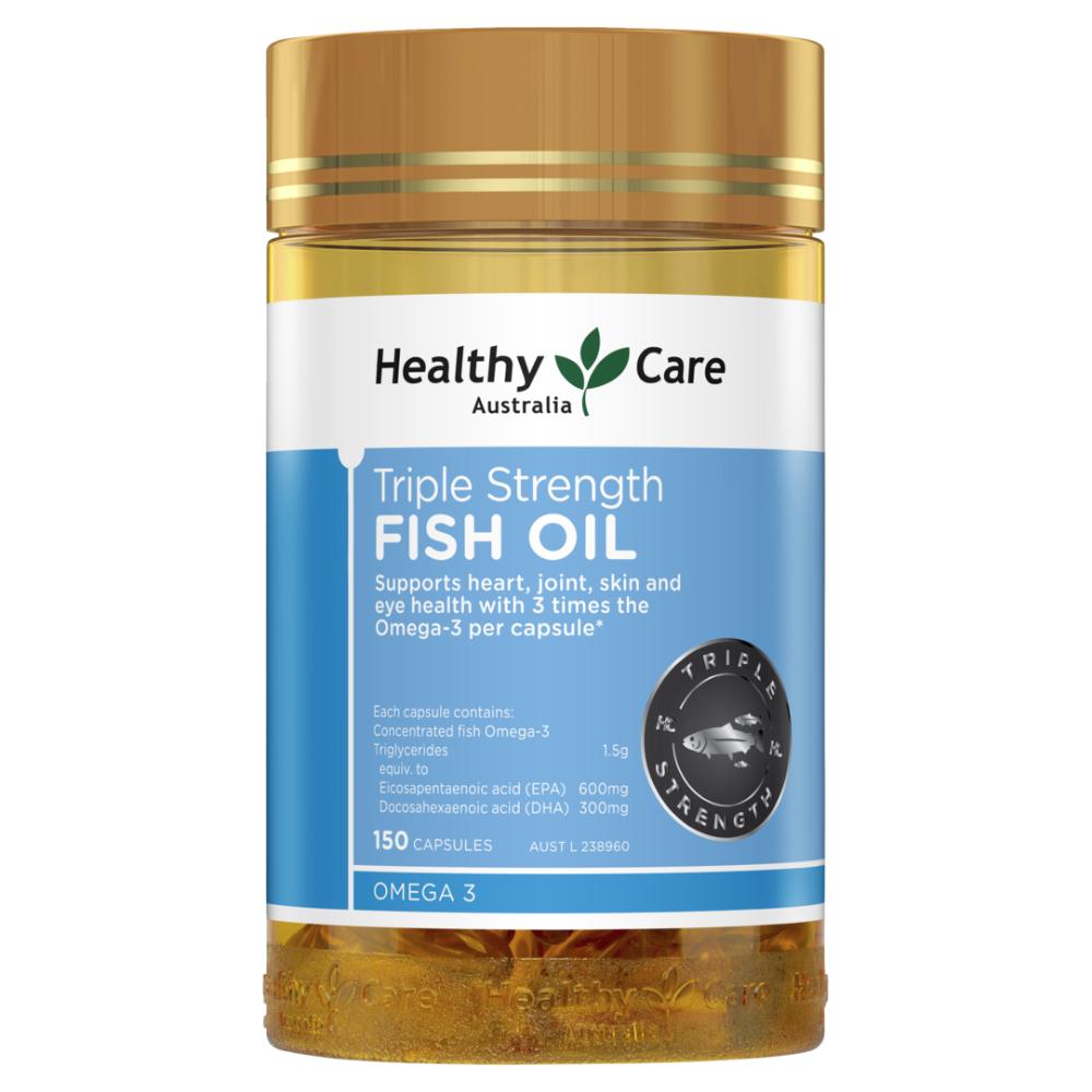 

Healthy Care Triple Strength Fish Oil 150 Capsules
