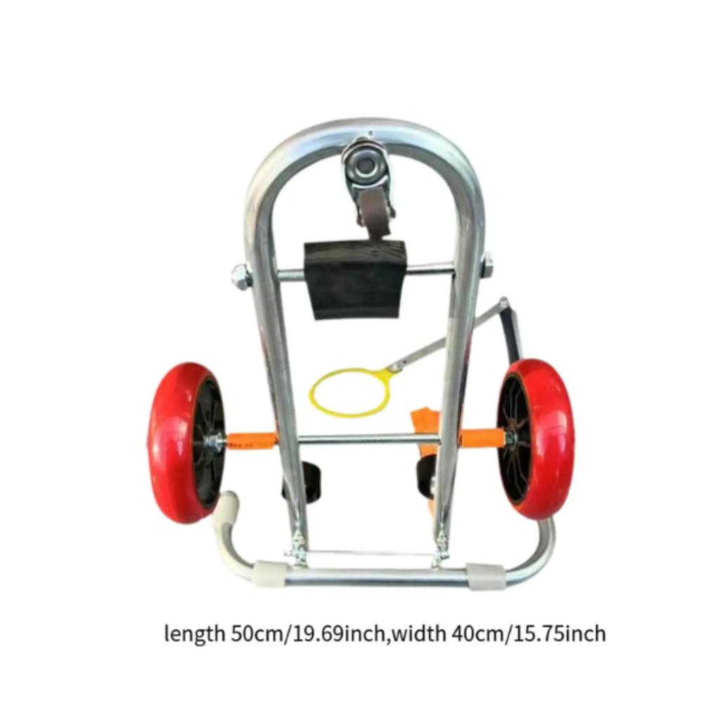 

Sturdy Toilet Cart Jack Heavy Duty Compact Toilet Dolly Lift Labor Saving Easy to Use Toilet Transport Lift Installing Toilets