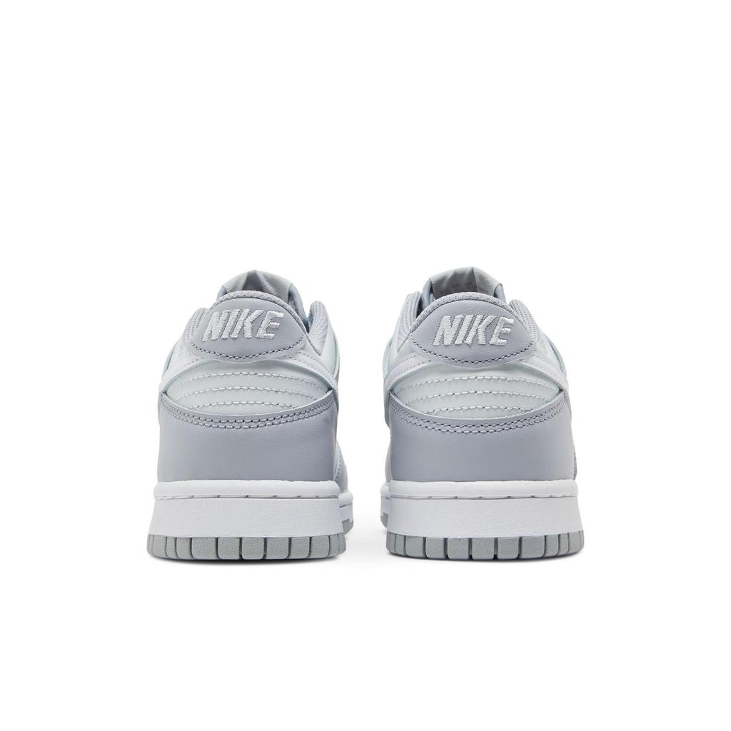 Nike Dunk Low Grade School 'Pure Platinum Wolf Grey' (Unisex) Pure Platinum / White / Wolf Grey Kids' Skateboarding Shoes DH9765 001