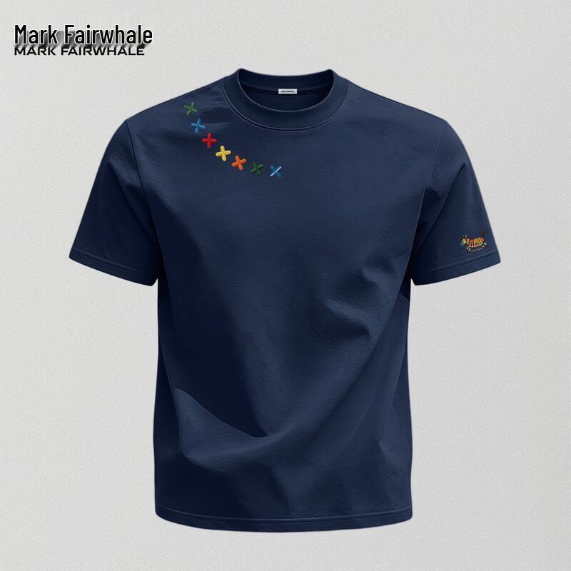 Mark Fairwhale Herren 2026 Sommer Lässiges Lockeres Kurzarm-T-Shirt