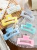 New Flower Hair Claws Gradient Fashion Shark Claws Hairpin For Girlschange Colour In The Sunlight Vacation Hair Accessories