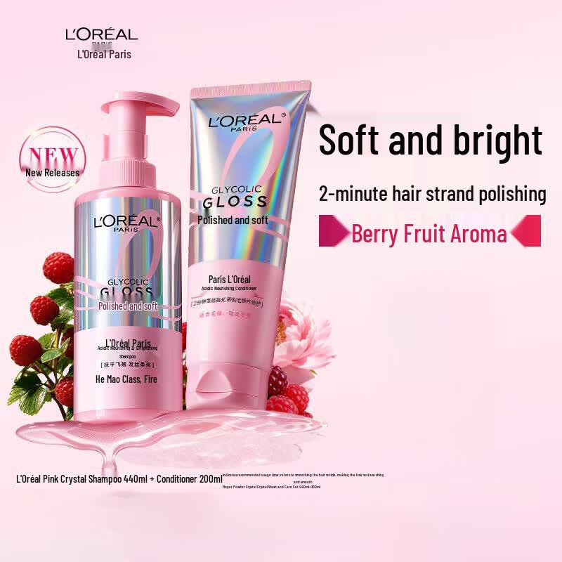 L Oréal Paris Acid Gloss Hair Care Set