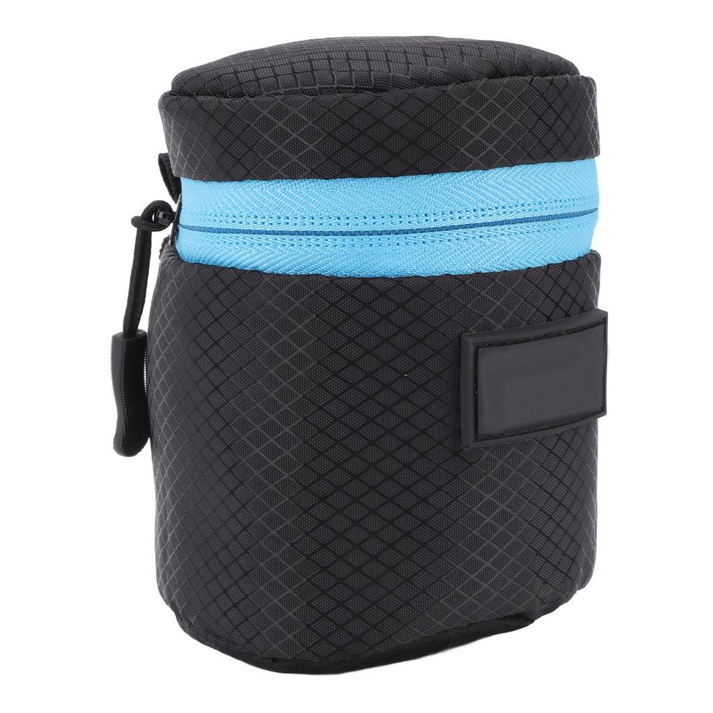 Camera Lens Protective Pouch Neoprene Waterproof Lens Case Bag with Zipper for DSLR Camera