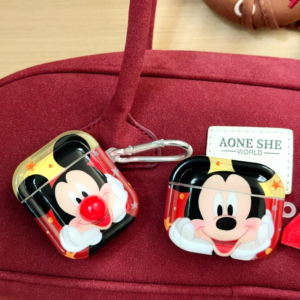 Cartoon Mouse Is Suitable for AirPods New 1st Generation Bluetooth Headset Protective Case New 1st Generation Pro1 Three-dimensional 1/1st Generation