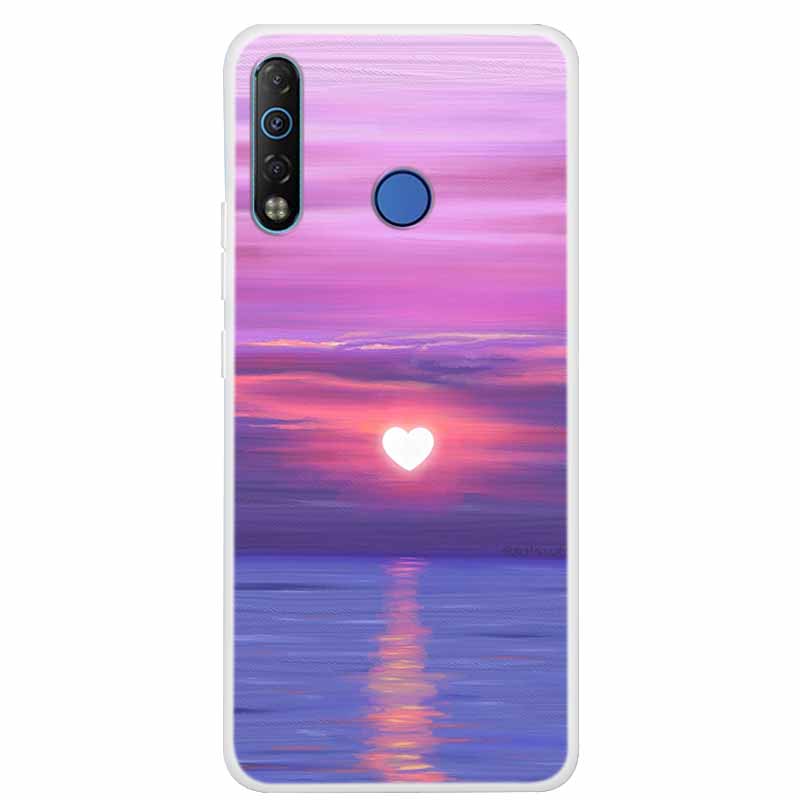 Phone Case For Tecno Camon 12 Air CC6 Case Silicone Soft TPU Back Cover For Tecno Camon 12 Case For TECNO Spark 4 Funda Cartoon