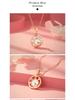 Women's 925 Silver Time Necklace Pendant - Fashionable Clavicle Chain Jewelry Christmas Gift for Girlfriend or Wife