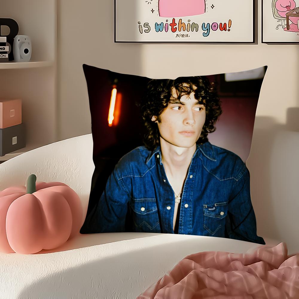 Soulful Latin Spanish Singer SSombr Cushion Cover Pillowcase Short Plush Invisible zipper Room Sofa Cushion Cover