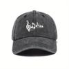 Hats for Women Spring and Summer Korean Style Old Retro Curved Brim Duck Hats for Couples Washed Hats for Men