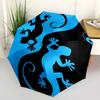 1pc Lizard YinYang Automatic Open/close Umbrella, 8-Rib sturdy structure, Portable Travel Umbrella, Parties, Everyday Useb027