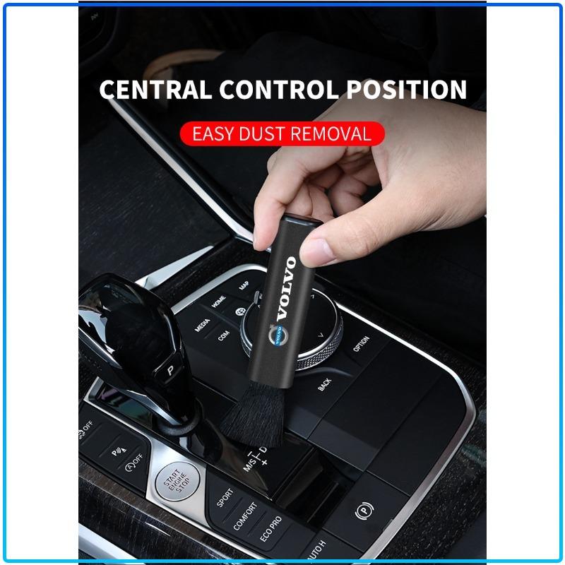 Car Interior Cleaning Brush Telescopic Small Soft Brush For Volvo XC60 XC90 S60 S80 S40 V40 V60 V70 V50 XC70