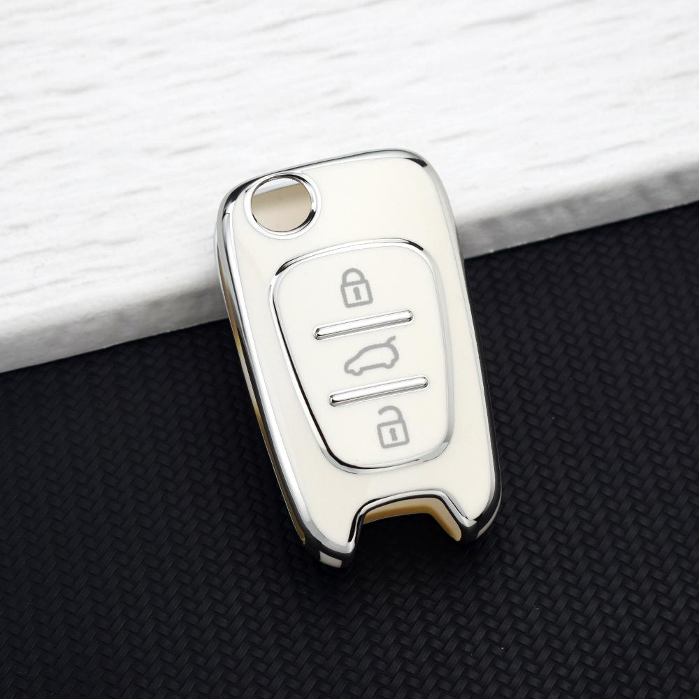 Custodia Copri Chiave Auto in TPU per Hyundai Elantra Accent I30 Ix35 Ix25 I20 Ix20 Per Kia K5 K2 Rio Sportage Soul Optima Ceed Pro Pride