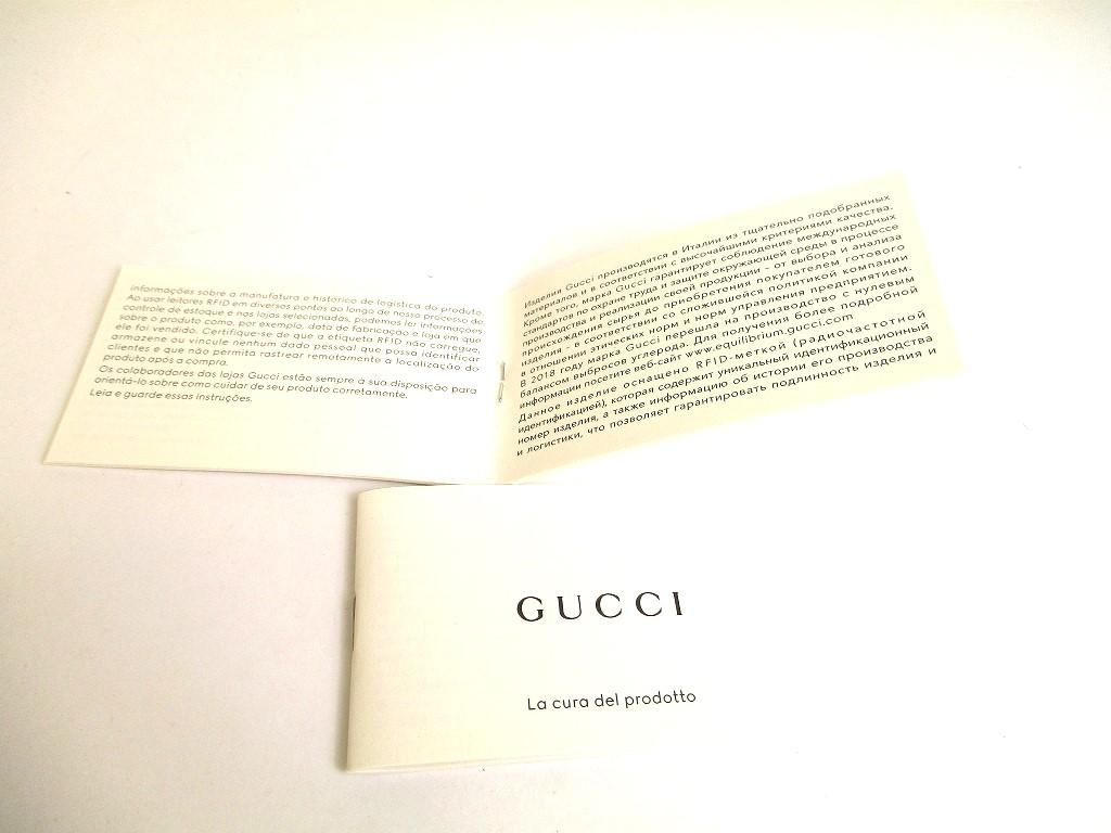 Autentická peněženka GUCCI Vintage Logo Black Leather Bifold Bill Wallet #9711 Repasované