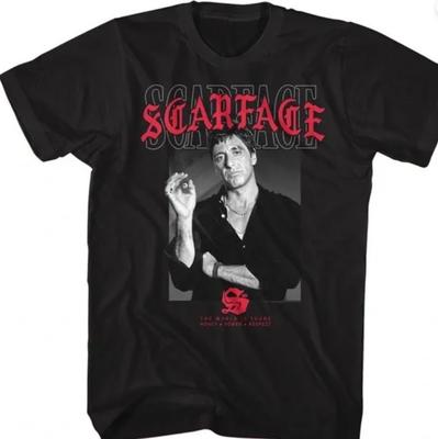 American Classics Scarface Text Layering T-Shirt