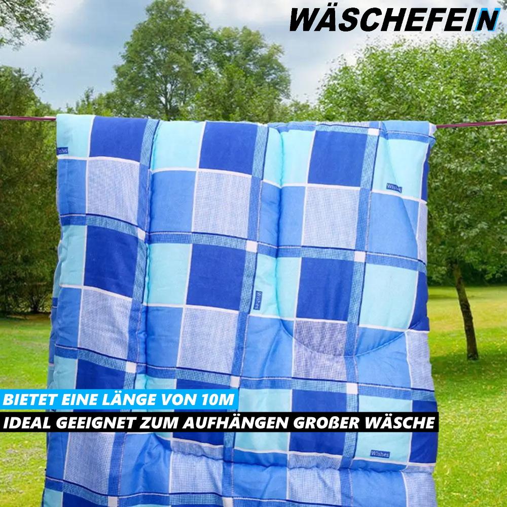 WÄSCHEFEIN Mooring Line Polypropylene Rope Braided Line Tensioning Rope 10m