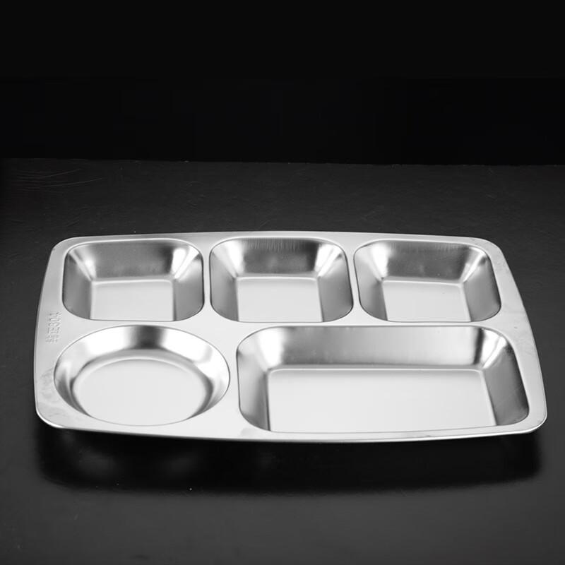 ARKIE 304 Stainless Steel Divided Dinner Plate