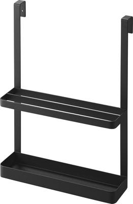 Yamazaki Jitsugyo 1786 Hook Homework Tablet PC Rack Black W25 X X Tower Magazine Rack Tablet Stand & D9.4 H35.2cm