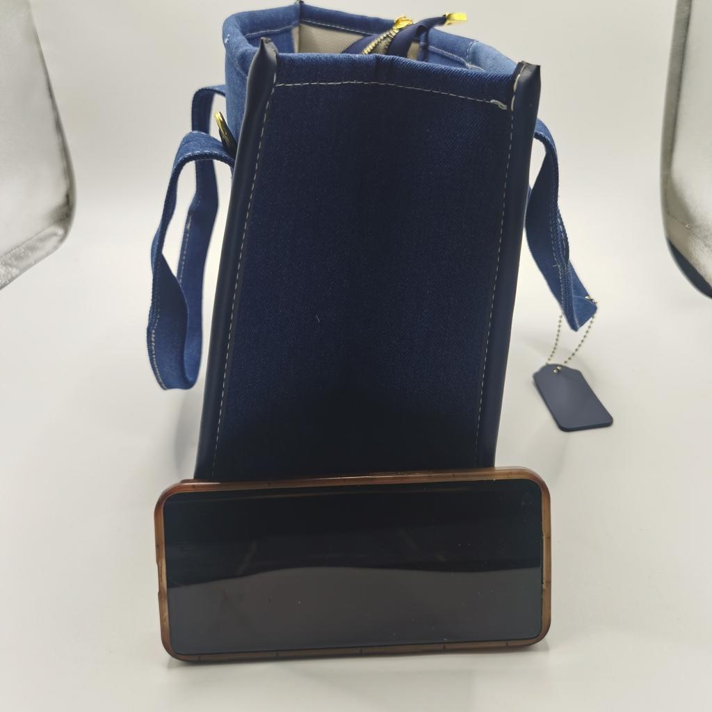 Fashionable womens bag, denim bags, big volume jean bags,Tote bag