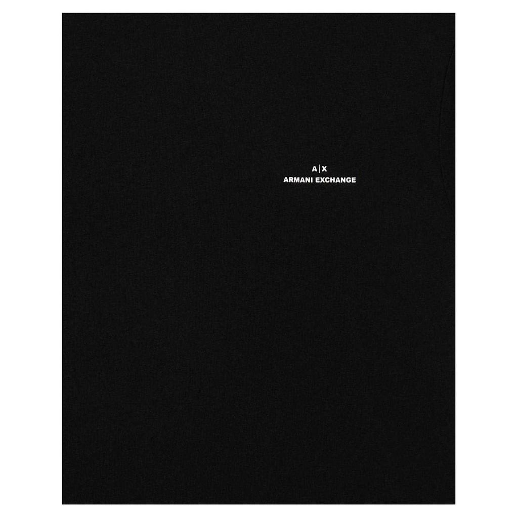 Armani Exchange Mens Logo Embossed Regular T-Shirt