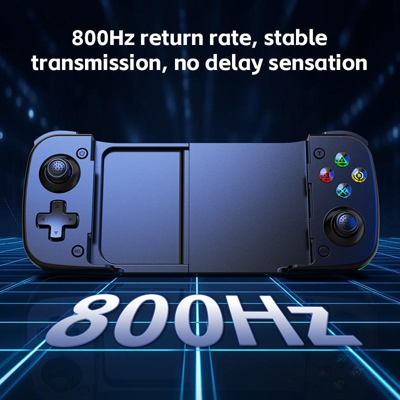 D3S Mobile Game Controller Hall 3D Vibration Mode ing Stretchable Wireless Streaming Cloud Gaming for Multi-Platform