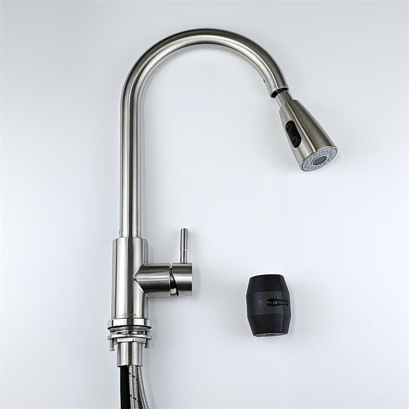 MDNG Kitchen Sink Faucet with Pull-Out Spray
