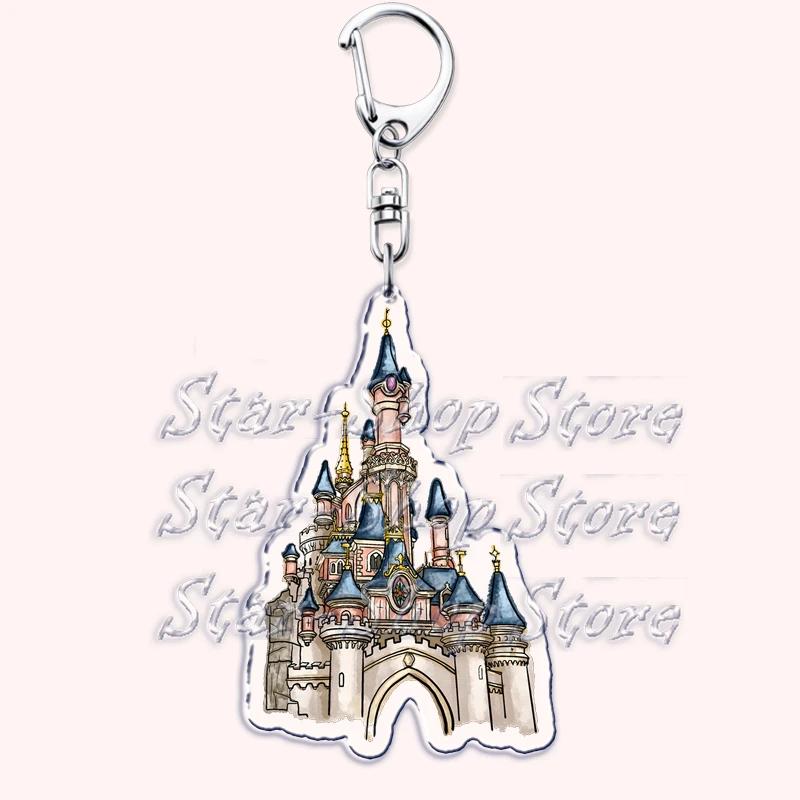 Retro France I Love Paris Eiffel Tower Keychains French Stamps Keyring for Accessories Bag Key Chain Jewelry Fans Friends Gifts
