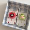 Trendy Magnetic Cartoon Animal Fruit Case for iPhone 17/16 Pro Max/15 Pro.