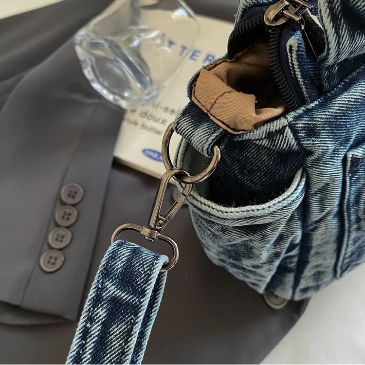 Retro Denim Mini Tote Bag Hand Bag