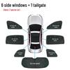 Ideal L7 Car Window Sunshade: Opaque Sun Protection & Insulation for Camping Privacy