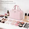 Dry-wet Separation Travel Toiletry Bag Large Capacity Women Cosmetic Tote  Travel Use