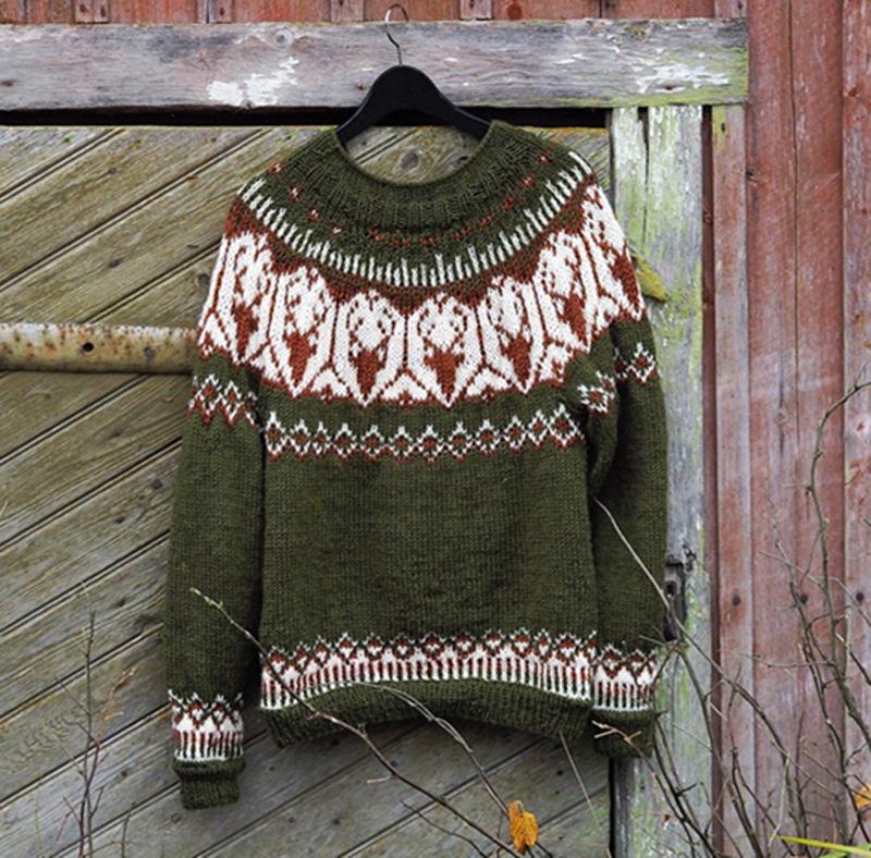 Damen Colorblock Rundhals Locker Geschnittener Mode-Pullover