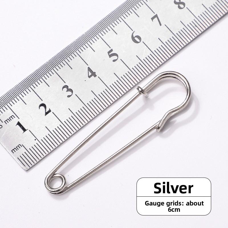 Förtjockade Stora Säkerhetsnålar, Säkerhetsnålar för Rockar, Knappar till Ulltröjor, Enkla Nålar, Broscher, Handgjorda Smyckestillbehör