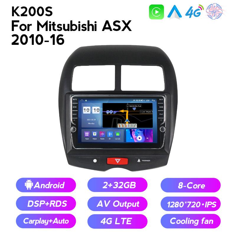 Mitsubishi ASX 10-16 Android Navigation & Wireless CarPlay System